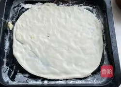 Illustration of making sauce-flavored pancake 8