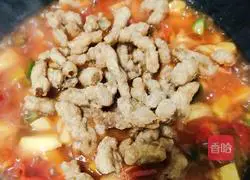 Illustration of how to make pineapple sweet and sour pork 10