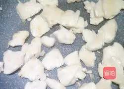 Weight loss meal ~ Illustration of how to make fried chicken breast with buckwheat noodles 5