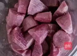 Purple Sweet Potato Rice Drink (Baby Complementary Food) Recipe Illustration 2