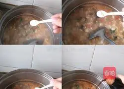 Illustrations of how to make homemade mochi 12