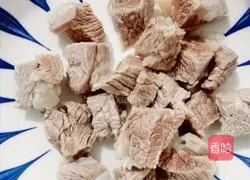 Illustration of how to make beef brisket stewed with potatoes 8