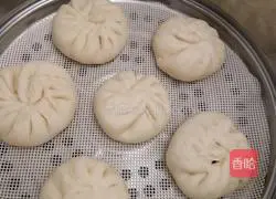 Illustration of how to make vegetarian vegetable buns 7