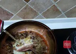 Illustration of how to make ginger-fried duck 4