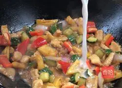 Illustration of how to make fried chicken with pineapple 18