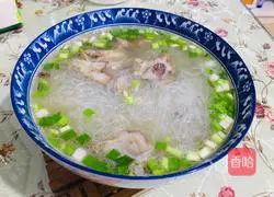 Illustration of how to make vermicelli mutton soup 8