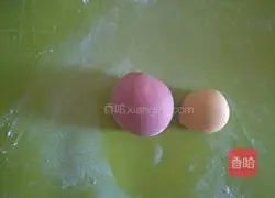 Illustration of how to make holiday cake pattern steamed buns 4