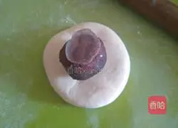 Illustration of how to make holiday cake pattern steamed buns 5