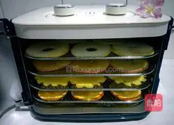 Illustration of how to make fruit creative dish Vigo Dried Tea C 3