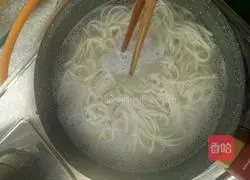 Illustration of how to make sesame noodles 2