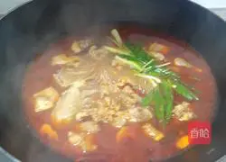 Illustration of how to make taro chicken 7