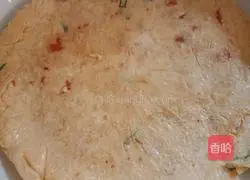 Illustration of how to make tomato egg pancake 8