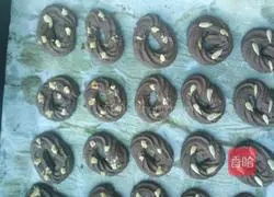 Illustration of how to make cocoa nut cookies 13