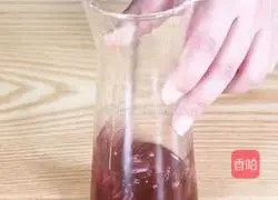 Summer Ice Drink | Illustration of How to Make Peach Bubbles 7