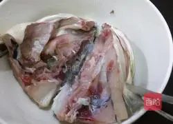 Corn fish head and tofu soup Illustration of how to do it 1