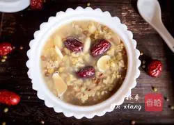 Lily, Red Date and Mung Bean Soup Recipe Illustration 13