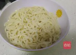 Illustration of how to make diced tomato noodles 2