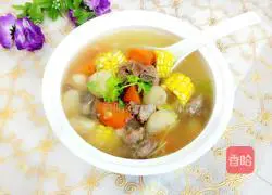 Pork Ribs Corn soup recipe 7