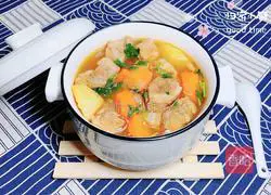 Tomato and pork ribs soup | Illustration of how to nourish skin and supplement calcium 18