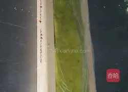 Illustration of how to make matcha cookies 7