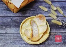 Whole wheat milk soft European recipe illustration 17