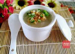 Illustration of how to make sea rice and winter melon soup 12