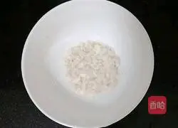 Illustration of how to make pomfret egg yolk noodles (baby food supplement) 3