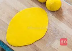 Pumpkin Lotus Leaf Cake Recipe Illustration 11