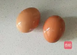 Illustration of how to make egg yolk egg paste (baby version) 1