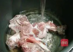 Black corn and pork bone soup Illustration of how to do it 1