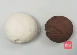 Illustration of how to make wood grain steamed buns 1