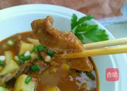 Illustration of how to stew beef brisket with tomatoes and potatoes 18