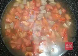 Tomato Beef Ball Soup Recipe Illustration 3