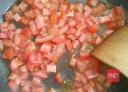 Illustration of how to make tomato and egg soup 5