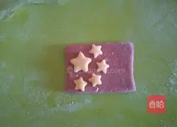 Illustration of how to make holiday cake pattern steamed buns 7