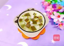 Illustration of pear stewed winter melon rind 11