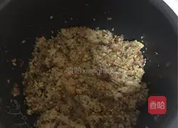 Illustration of how to make glutinous rice and siomai 4