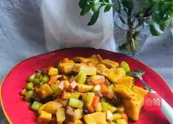 Illustration of how to make stir-fried noodles with mixed vegetables 18