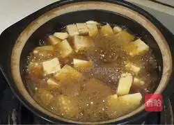 Illustration of how to make tofu braised noodles 4