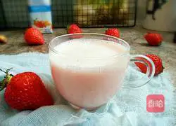 Strawberry Milk Recipe Illustration 7