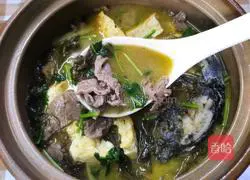 Your appetite will be whetted as soon as it is served ~ Illustration of how to make crucian carp and beef in sour soup 9