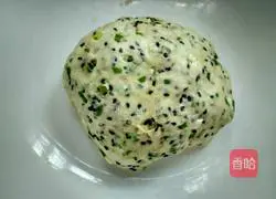 Illustration of how to make green onion soda crackers 4