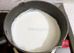 Illustration of making milk tea 4