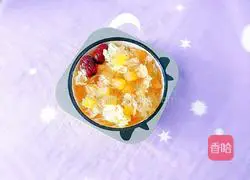 Hami Melon and Tremella Soup Recipe Illustration 1