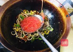 Illustration of how to make soba noodles 7