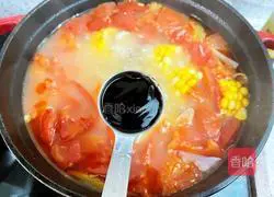 Tomato, corn, potato and pork ribs soup recipe 12