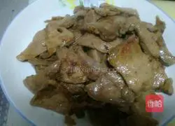 Illustration of how to make fried pork liver 8