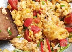 Illustration of how to make tomato and egg noodles 1