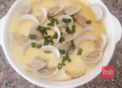 Illustration of how to make steamed eggs with clams 8