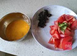 Tomato Egg Soup Seafood Version Illustration 1